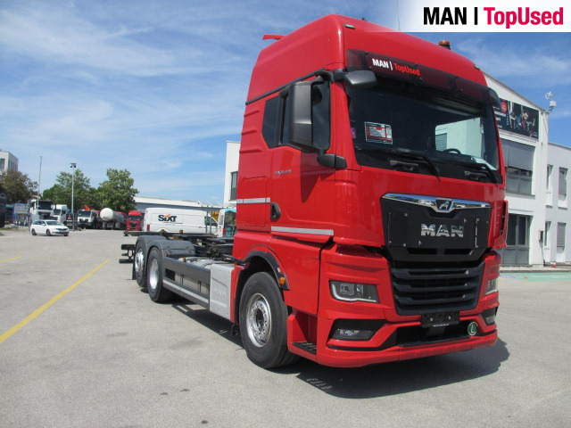 Konteynır taşıyıcı/ Yedek karoser kamyon MAN TGX 26.470 6x2-4 LL CH: fotoğraf 10