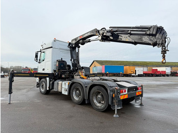 Vinçli kamyon, Çekici Mercedes-Benz Arocs 2648 LS 6X4 Kran Hiab X-HiPro 302: fotoğraf 4