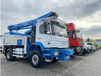 Araç üzerine platform Mercedes AXOR 1829 4x4 Zwyżka RUTHMANN STEIGER T270S16 Podnośnik Koszowy: fotoğraf 2