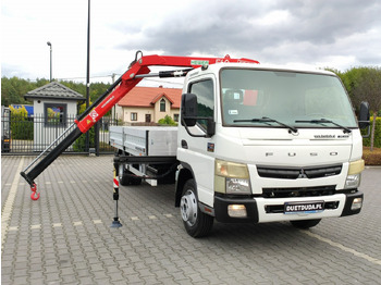 Sal/ Açık kasa kamyon, Vinçli kamyon Mitsubishi Canter Fuso 7C15 3.0/150KM HDS FASSI F40 UNIKAT Super Stan !!!: fotoğraf 3