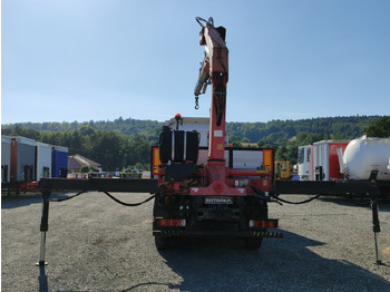 Sal/ Açık kasa kamyon, Vinçli kamyon Scania 124L 420 6x2 Retarder HDS FASSI F170 Budowlanka: fotoğraf 5