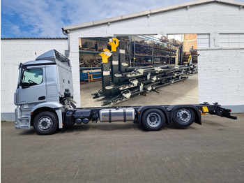 Kancalı yükleyici kamyon MERCEDES-BENZ Actros 2553