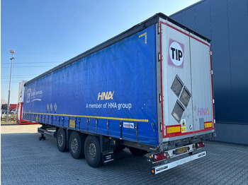 Tenteli dorse Schmitz Cargobull TOP: 80% tires, disc, stakepots, galvanized, XL,Huckepack, 2 x22 vert. al. planks, NL, APK: 07/25, more available: fotoğraf 4