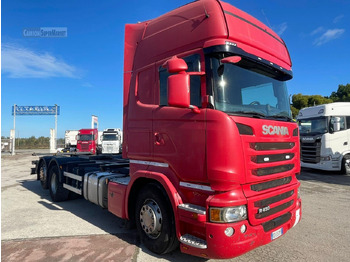 Konteynır taşıyıcı/ Yedek karoser kamyon SCANIA R 450