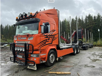 Tomruk kamyonu SCANIA R 730