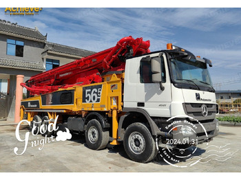 Mobil beton pompası Putzmeister Putzmeister  M56-4RZ Actros 4141Mercedes-Benz Concrete pump truck 【ACHIEVE】TOP CONDITION!!!: fotoğraf 3