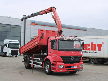 Vinçli kamyon Mercedes-Benz AXOR 1823,EURO 3,THREESIDED,CRANE FASSI F110A.22: fotoğraf 2