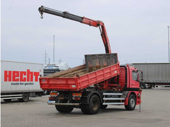 Vinçli kamyon Mercedes-Benz AXOR 1823,EURO 3,THREESIDED,CRANE FASSI F110A.22: fotoğraf 3