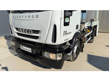 Konteynır taşıyıcı/ Yedek karoser kamyon Iveco EuroCargo 120 E18 4x2 absetz tipper - air condition: fotoğraf 2