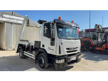 Konteynır taşıyıcı/ Yedek karoser kamyon Iveco EuroCargo 120 E18 4x2 absetz tipper - air condition: fotoğraf 4