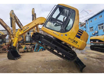 Paletli ekskavatör Used komatsu Pc60-7 Crawler Excavator 6 Ton Excavator In Shanghai China For Sale PC 60 60-7 PC60 PC78 excavator: fotoğraf 4