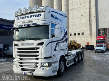 Kancalı yükleyici kamyon 2015 Scania R580 KROKLØFT TRIDEM: fotoğraf 2