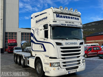 Kancalı yükleyici kamyon 2015 Scania R580 KROKLØFT TRIDEM: fotoğraf 3