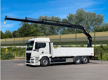 Yeni Sal/ Açık kasa kamyon, Vinçli kamyon MAN TGS 26.480 6X2 Euro6 Retarder HIAB 228 - 4: fotoğraf 4