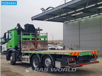 Sal/ Açık kasa kamyon, Vinçli kamyon Mercedes-Benz Arocs 2540 6X4 HAD Hydrodrive Hiab X-HIPRO 192 ES-4Lift-Steering: fotoğraf 3