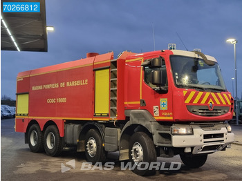 Renault Kerax 430 8X4 fire truck Feuerwehr 15.000 Liter Low mileage finansal kiralama Renault Kerax 430 8X4 fire truck Feuerwehr 15.000 Liter Low mileage: fotoğraf 4