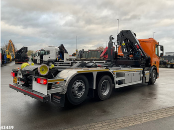 Kancalı yükleyici kamyon, Vinçli kamyon DAF FAN XD 450 Hiab 23 Tonmeter laadkraan: fotoğraf 4