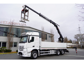 Vinçli kamyon MERCEDES-BENZ Arocs 2545