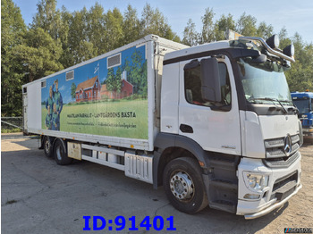 Hayvan nakil aracı kamyon MERCEDES-BENZ Antos 2532 - 6x2 - Euro 6 - Animal transport: fotoğraf 4