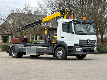 Kancalı yükleyici kamyon, Vinçli kamyon Mercedes-Benz Atego 1524 2021 !!KRAAN/HAAK!!RADIO REMOTE!! 68dkm! ZERO EMISSIE 2030!!: fotoğraf 4