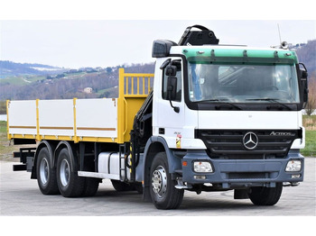 Vinçli kamyon, Sal/ Açık kasa kamyon Mercedes-Benz ACTROS 2632 * HIAB 144B-3HIDUO+FUNK / 6x4: fotoğraf 3