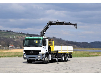 Vinçli kamyon, Sal/ Açık kasa kamyon Mercedes-Benz ACTROS 2632 * HIAB 144B-3HIDUO+FUNK / 6x4: fotoğraf 2