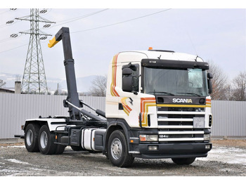 Kancalı yükleyici kamyon SCANIA R124