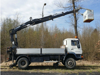 Araç üzerine platform MAN 18.280 4x4 HIAB 166 Road RAIL Two way Schiene: fotoğraf 4