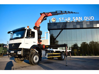 Vinçli kamyon MERCEDES-BENZ Axor 1829