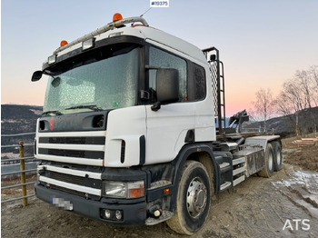 Kancalı yükleyici kamyon SCANIA P124