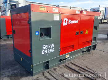 Elektrikli jeneratör Unused Bauer GFS-50KW: fotoğraf 4