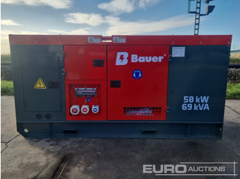 Elektrikli jeneratör Unused Bauer GFS-50KW: fotoğraf 2