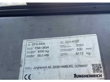 Dizel forklift Jungheinrich DFG540s: fotoğraf 3