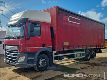 Tenteli kamyon 2015 DAF CF290: fotoğraf 2