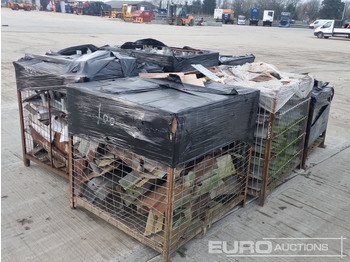 İnşaat ekipmanı Stillage of Metal Heras Fencing Feet (6 of): fotoğraf 5