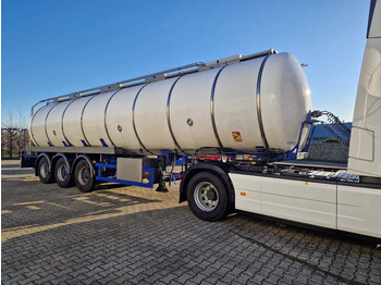 Tanker dorse Dijkstra 34000 liter tankoplegger met Vogelsang pomp: fotoğraf 5