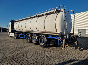 Tanker dorse Dijkstra 34000 liter tankoplegger met Vogelsang pomp: fotoğraf 2