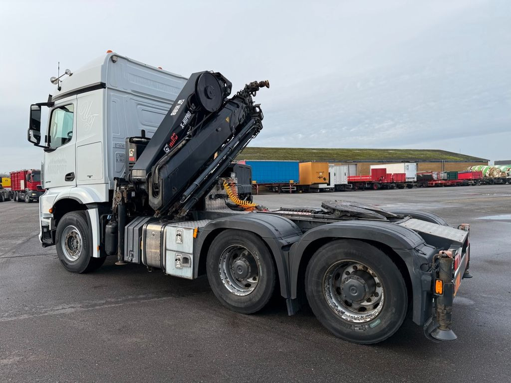 Vinçli kamyon, Çekici Mercedes-Benz Arocs 2648 LS 6X4 Kran Hiab X-HiPro 302: fotoğraf 14