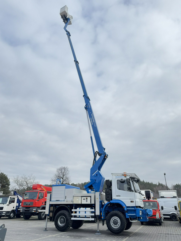 Araç üzerine platform Mercedes AXOR 1829 4x4 Zwyżka RUTHAMNN STEIGER T270S16 Podnośnik Koszowy: fotoğraf 22