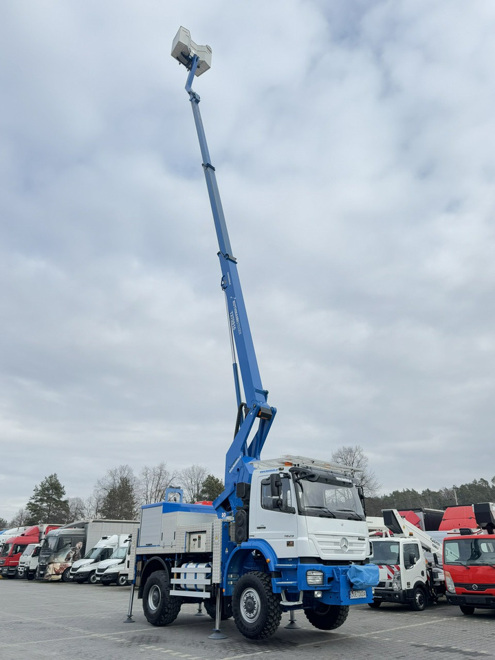 Araç üzerine platform Mercedes AXOR 1829 4x4 Zwyżka RUTHMANN STEIGER T270S16 Podnośnik Koszowy: fotoğraf 15