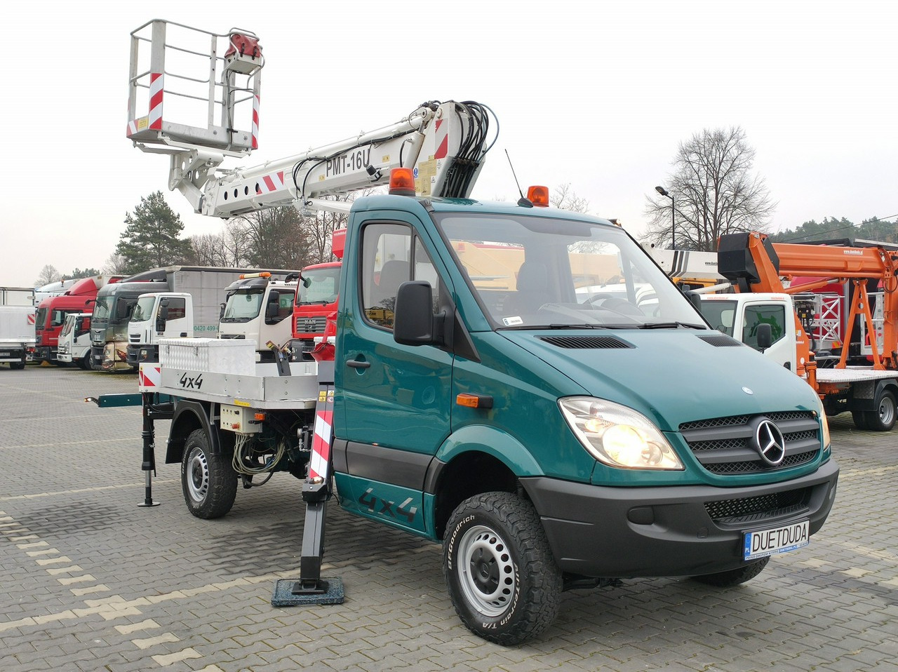 Araç üzerine platform Mercedes Sprinter: fotoğraf 6