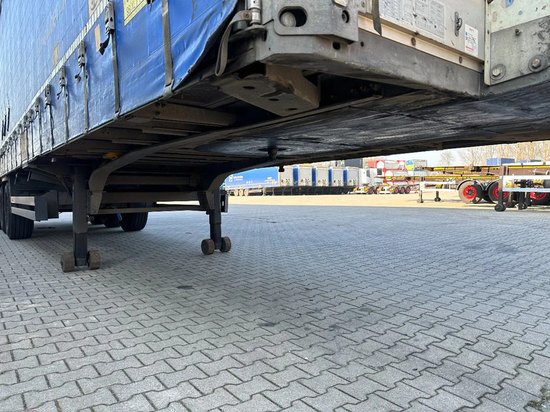 Tenteli dorse Schmitz Cargobull TOP: 80% tires, disc, stakepots, galvanized, XL,Huckepack, 2 x22 vert. al. planks, NL, APK: 07/25, more available: fotoğraf 11