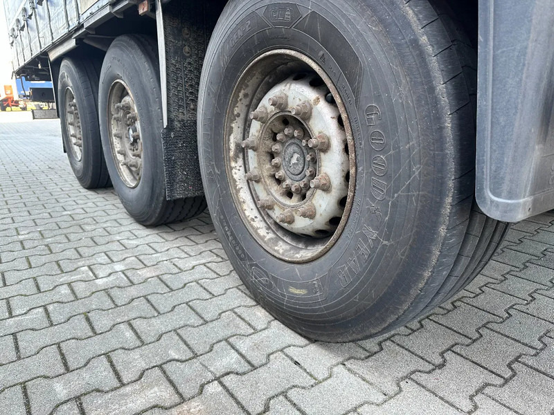 Tenteli dorse Schmitz Cargobull TOP: 80% tires, disc, stakepots, galvanized, XL,Huckepack, 2 x22 vert. al. planks, NL, APK: 07/25, more available: fotoğraf 18