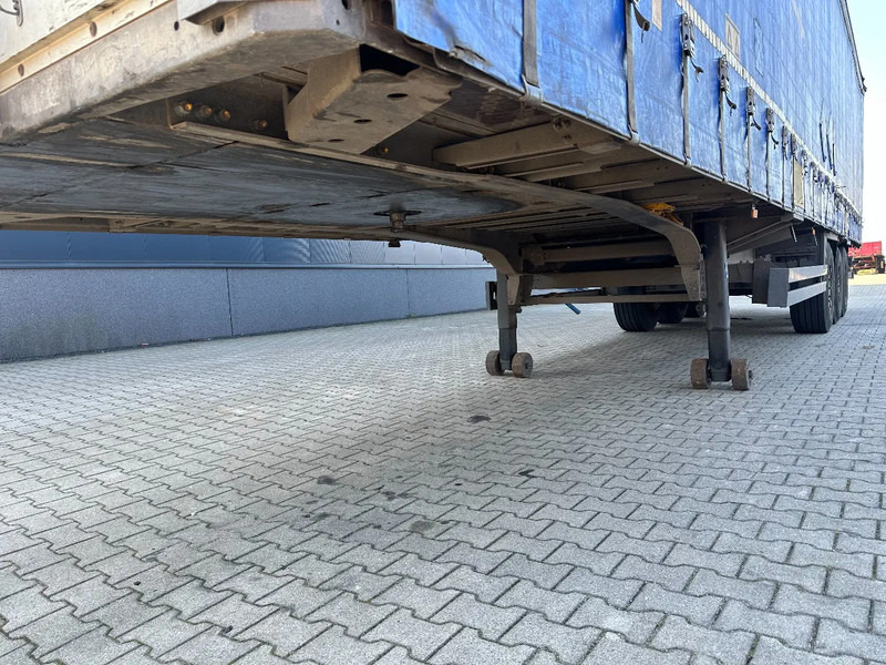 Tenteli dorse Schmitz Cargobull TOP: 80% tires, disc, stakepots, galvanized, XL,Huckepack, 2 x22 vert. al. planks, NL, APK: 07/25, more available: fotoğraf 12