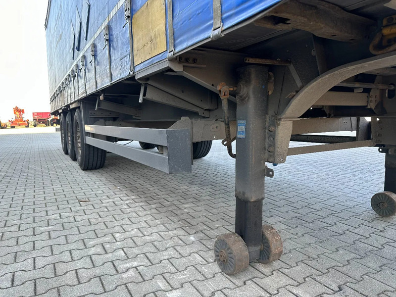 Tenteli dorse Schmitz Cargobull TOP: 80% tires, disc, stakepots, galvanized, XL,Huckepack, 2 x22 vert. al. planks, NL, APK: 07/25, more available: fotoğraf 13