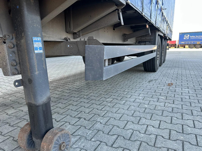 Tenteli dorse Schmitz Cargobull TOP: 80% tires, disc, stakepots, galvanized, XL,Huckepack, 2 x22 vert. al. planks, NL, APK: 07/25, more available: fotoğraf 14