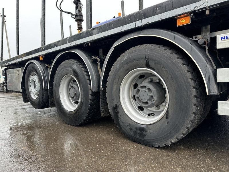 Sal/ Açık kasa kamyon, Vinçli kamyon Volvo FMX 460 8x4 TRIDEM + KRAN HIAB X-HIDUO 228 E-5 + ROTATOR - PLATFORM 7m15 - *222.000km* - TIRES 90% - BELGISCHE BRIEF: fotoğraf 6