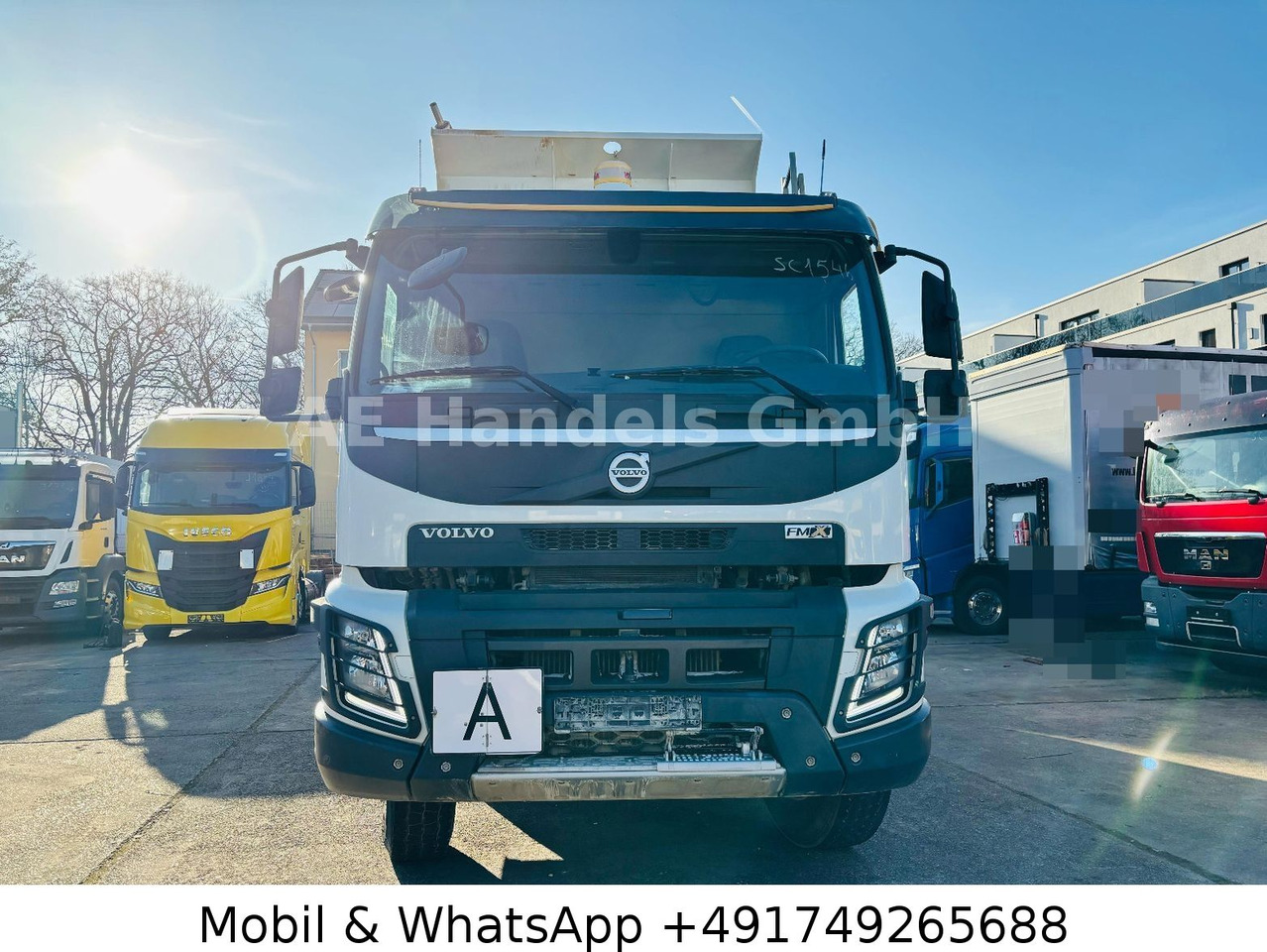 Damperli kamyon Volvo FMX 460 Globe BB 8x4*VEB+/Carnehl-16m³/Hardox/AP Volvo FMX 460 Globe BB 8x4*VEB+/Carnehl-16m³/Hardox/AP: fotoğraf 9