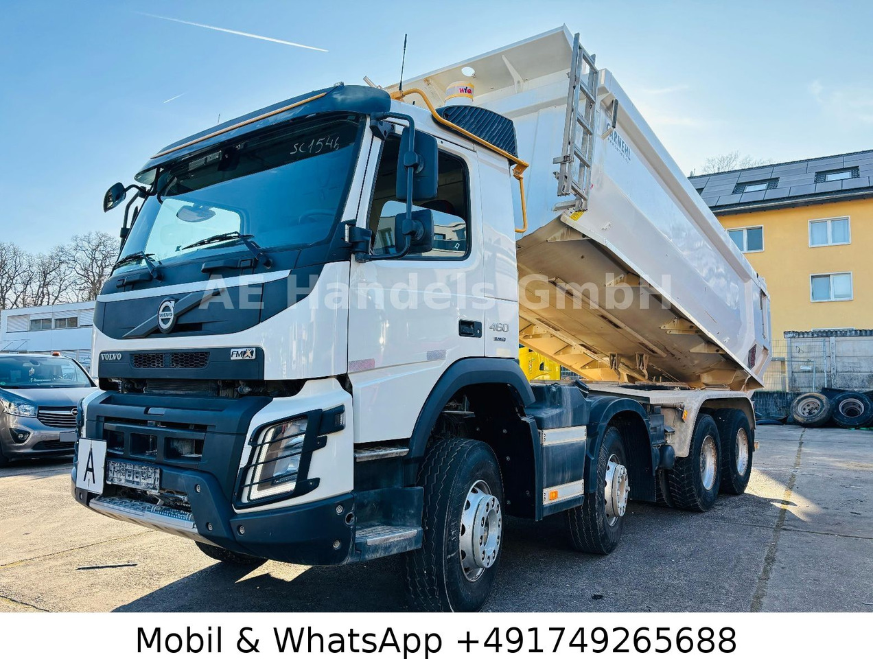 Damperli kamyon Volvo FMX 460 Globe BB 8x4*VEB+/Carnehl-16m³/Hardox/AP Volvo FMX 460 Globe BB 8x4*VEB+/Carnehl-16m³/Hardox/AP: fotoğraf 28