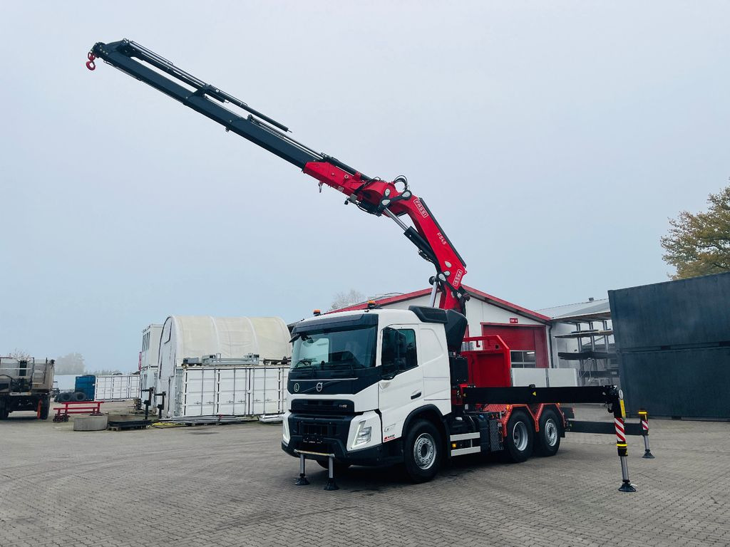 Yeni Vinçli kamyon, Sal/ Açık kasa kamyon Volvo FMX 540 6x2 mit F545RA.2.28: fotoğraf 15